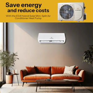 Mini Split Híbrido Solar E G 4, Aire Acondicionado de 12,000 BTU, Bomba de Calor 22 SEER2, Plug-N-Cool, DIY, China - Product Image 2