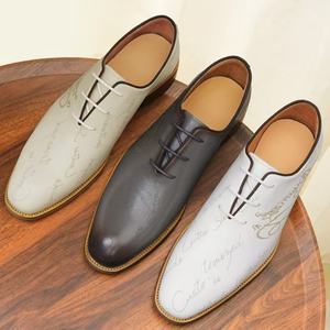 Bottes Chukka pour homme au design italien luxueux, à lacets, en cuir de haute qualité, pour l'hiver, chaussures de soirée et de travail - Product Image 1