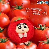 Boîte aveugle en gros Crayon Shin-chan série Figurines périphériques chou-fleur Shinchan XS VOL.1 boîte aveugle vinyle peluche jouet pendentif