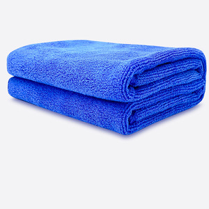 <b>Microfiber</b> <b>Cleaning</b> <b>Cloth</b> Blue 40x60 Cm For Car And Kitchen Use - Product Image 1