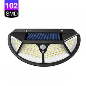 Applique murale solaire avec détecteur de mouvement PIR, étanche IP65, éclairage d'extérieur, idéal pour un jardin, un couloir, une cour ou un sentier - Product Image 1