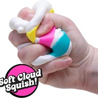 Nee Do TPR Nice Squishy Popsicle Butter Cube Fidget Toy Ice Cream Squeeze Stress Ball for Kids Adults Anxiety Relief Sensory Toy