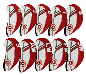 Couvre-chef de <span class=keywords><strong>golf</strong></span> de grande qualité 10 pièces Couvre-chef de club de <span class=keywords><strong>golf</strong></span> 4,5,6,7,<span class=keywords><strong>8</strong></span>,9,AW, PW, Lw, <span class=keywords><strong>SW</strong></span> - Product Image 2