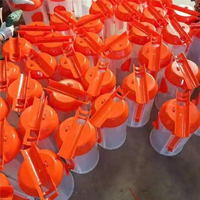 Gobelet doseur en plastique Offre Spéciale automatique pour Sow Dop tasse à mesurer équipement d'élevage de porcs distributeur de goutte d'alimentation