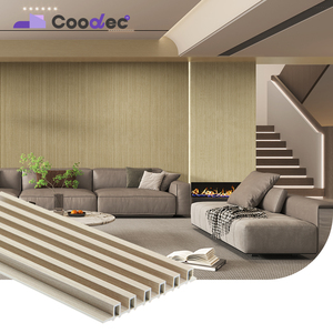 Wandpaneele für Industrie und Büro aus PVC in Marmoroptik | Geriffelte Lamellenpaneele aus Holz-WPC für die Innenwandverkleidung - Product Image 4