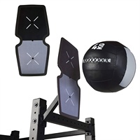 VIGFIT Tableau d'entraînement mural pour balles de résistance, compatible avec les balles médicales, double face, haute résistance