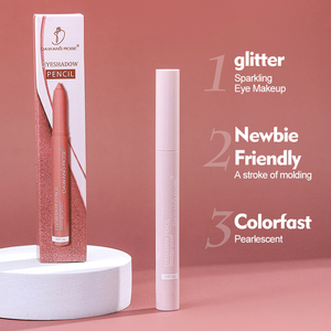 थोक बहु कार्यात्मक रंग आंखों की छाया पेंसिल, सिल्कवर्म ब्लश ग्लिटर सूखे मेकअप दृष्टि पेन - Product Image 3