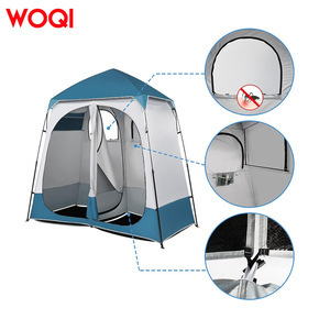 Tente de douche pliable Woqi 150x150x190cm, imperméable, installation rapide, cabine de change extérieure, tente monocouche - Product Image 5