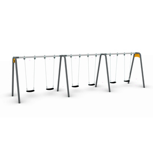 Équipement de divertissement extérieur fiable, non toxique, à la mode, prix d'usine, pour parcs et aires de jeux de maternelle - Product Image 3