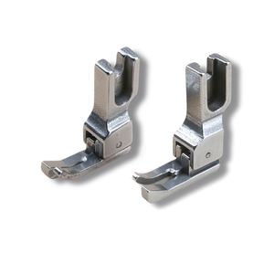 CR1/16N CR1/32N CL1/16N CL1/32N macchina da cucire industriale <span class=keywords><strong>destra</strong></span> sinistra pressa di compensazione piedino fatto da acciaio punto di blocco Standard - Product Image 3