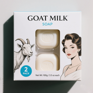 Savon en Gros à Texture Blanche Emballage FSC Personnalisé, Article Phare au Lait de Chèvre, Miel, Lait d'Ânesse et Riz, Livraison Express en 90 Jours pour les États-Unis - Product Image 4