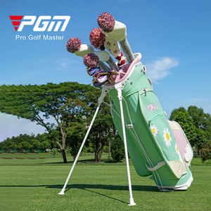 <span class=keywords><strong>Sac</strong></span> <span class=keywords><strong>de</strong></span> <span class=keywords><strong>golf</strong></span> léger et imperméable PGM QB188 pour <span class=keywords><strong>femme</strong></span>, avec broderie <span class=keywords><strong>de</strong></span> petites marguerites vertes - Product Image 2