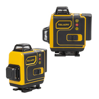 Niveau laser 4D à nivellement automatique, faisceau vert 16 lignes avec télécommande et étanchéité IP54 pour la construction