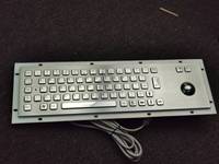 Clavier DSP Keybaordd Factory IP65 résistant aux vandales, clavier métallique avec braille, clavier filaire avec trackball ou pavé tactile