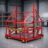 Plateforme de chargement mobile hydraulique pour la manutention de marchandises et l'accès aux quais de chargement de camions