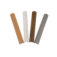 Wesure S7510 Profilé PVC en L personnalisable, durable et écologique pour protection d'angle mural, idéal pour salle de bain moderne