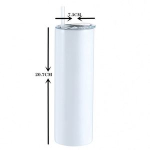 Gobelet isotherme personnalisé en acier inoxydable de 20 oz – Tasse de bureau pour sublimation en gros, mug de voyage vierge pour vin/thé/eau - Product Image 2