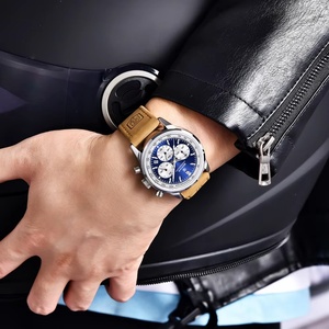 Montre-bracelet à quartz pour homme BENYAR, nouvelle collection sport, marque haut de gamme, 42 mm, chronographe de luxe, étanche 30 m, montre homme, Reloj Hombre - Product Image 5