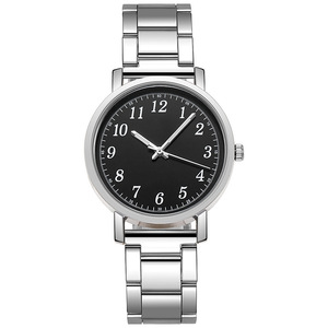 Vente directe du fabricant de montres simples et élégantes pour femmes et hommes avec bracelet en acier, vente en gros et au détail - Product Image 2