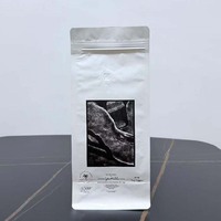 Sacs d'emballage personnalisables pour grains de café, sacs en plastique, conception gratuite, sacs verticaux, scellage quatre côtés, scellage huit côtés