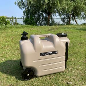 Tanque de Agua Portátil Plegable de 28L, Resistente al Agua IPX-5, con Ruedas y Grifo, para Montar en el Auto, Ideal para Camping, Suministro Directo de Fábrica - Product Image 3