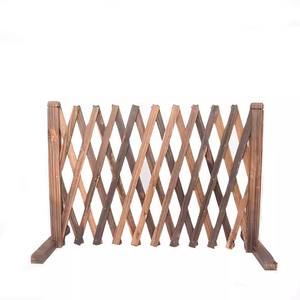 SHENGCHENG - Valla Expandible de Madera para Exteriores, Decorativa, Ligera y Compacta, Tipo Acordeón - Product Image 2