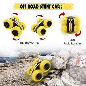 Coche de Acrobacias Anfibio de Doble Cara con <span class=keywords><strong>Control</strong></span> Remoto de 2.4G y Escala 1/24, Giro de 360 Grados, Conducción Todoterreno, Juguete de Radiocontrol - Product Image 5