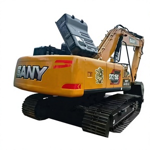 Excavatrice SANY SY215C d'occasion, 21 tonnes, hydraulique, sur chenilles, modèle SY215, matériel de construction d'occasion à vendre - Product Image 1