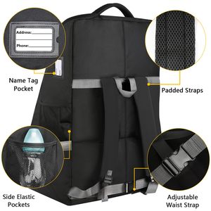 Borsa da <span class=keywords><strong>Viaggio</strong></span> Personalizzabile per Sedile Auto, Imbottita e Resistente, Utilizzabile come Zaino per Viaggi <span class=keywords><strong>in</strong></span> Aereo - Product Image 3