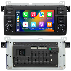 ระบบนำทางในรถยนต์ BMW E46 ขนาด 7 นิ้ว หน้าจอ HD IPS ระบบควบคุมกลางแบบ HD เชื่อมต่อโทรศัพท์มือถือ ซีพียู 8 คอร์ รองรับ CarPlay รุ่น RAM - Product Image 1