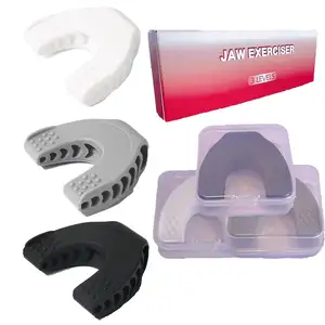 2024 New Design Silicone Exercise Slim Face Mouth Muscle Workout Shaper Tool Trainer Gum Jaw Exerciser Toner