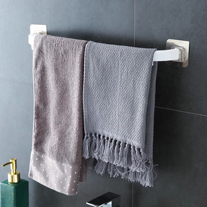 Nuevo 2026: Estante de Almacenamiento Multifuncional de Pared, Sin Perforaciones, Barra para Toallas Individual, Precio de Fábrica al Por Mayor - Product Image 2