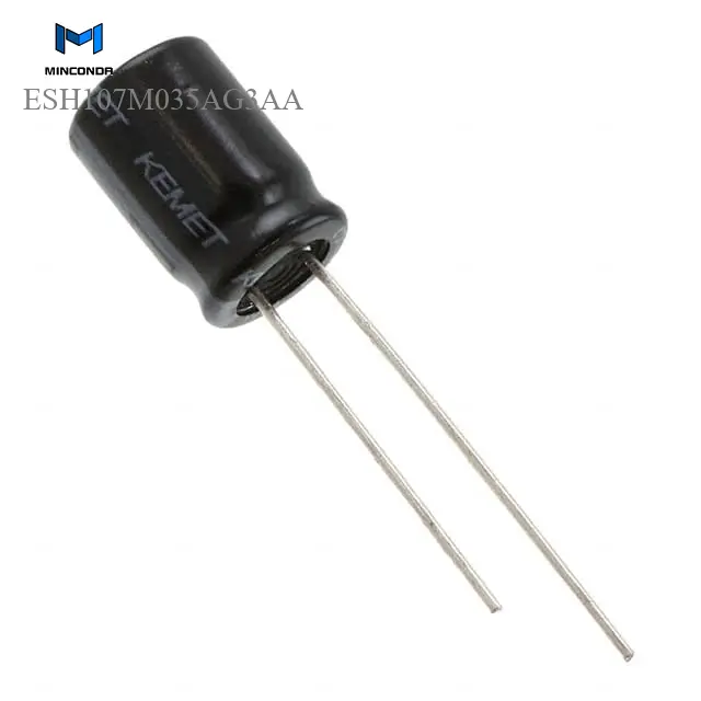 (Aluminum Electrolytic Capacitors 100uF 20% Radial, Can) ESH107M035AG3AA