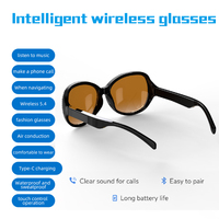 Lunettes Intelligentes F07 – Audio Ouvert 5.4, Conduction Aérienne, Contrôle Tactile, Type-C, ABS+PC