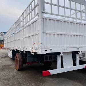 Tracteur d'occasion pour plateau/cargaison/chariot de traction/plate-forme/paroi latérale/clôture semi-remorque de camion tracteur à plateau plat - Product Image 2