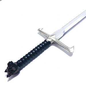 New Anime Sword Ice and Fire Long Claw La escada Movie Props PU Soft Cosplay Wolf Head Sword - Product Image 3