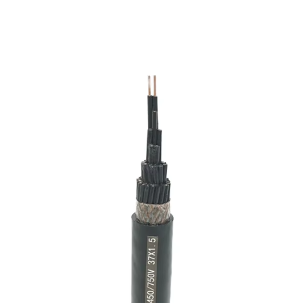 KVVP Copper Core PVC Insulated PVC Sheathed Shielded Control Cable for Instrument and Equipment