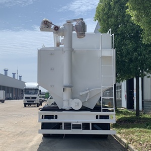 Camión de Alimentación a Granel FAW 8X4 de 40 CBM para el Transporte y Descarga de Alimento para Cerdos, Pollos, Patos y Vacas - Product Image 4