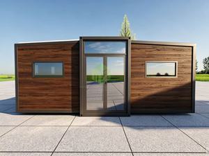 <span class=keywords><strong>Casa</strong></span> Prefabricada de Lujo de 40 Pies <span class=keywords><strong>en</strong></span> Acero con Cabina Expandible, Contenedor Plegable, Dormitorio, Oficina y Sala de Estar Personalizables - Product Image 1