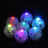 10 pièces boule ronde gobelet LED ballon lumières Mini Flash lampes lumineuses pour lanterne Bar noël décoration de fête de mariage