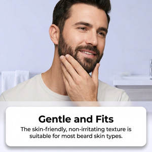 Crème de Soin Capillaire et Barbe Anti-Pelliculaire Légère et Rafraîchissante pour Hommes EAST <span class=keywords><strong>MOON</strong></span> – Non Collante, Usage Quotidien, en Pot et Boîte - Product Image 3