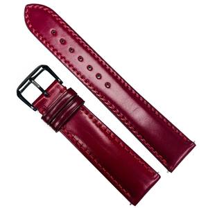 Correa de cuero de caballo personalizada para Apple watch, correa de cuero de 20MM, 21MM y 22MM, de liberación rápida, venta al por mayor - Product Image 1