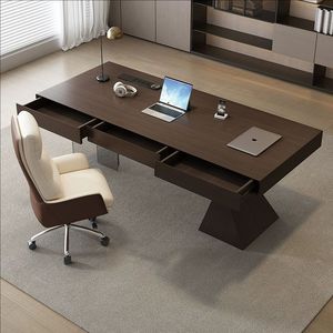 Bàn quản lý đơn giản và cao cấp phong cách tối giản Ý Bàn máy tính văn phòng tại nhà - Product Image 3