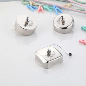 <span class=keywords><strong>Corde</strong></span> <span class=keywords><strong>à</strong></span> <span class=keywords><strong>linge</strong></span> rétractable noire en acier inoxydable pour l'intérieur et l'<span class=keywords><strong>extérieur</strong></span> - Product Image 4