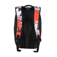 Mochila Urbana con Estampado Geométrico, Mochila Diaria Urbana, Correa Ajustable para Adolescentes, Viajes Escolares