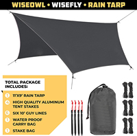 Foerstine Ultraligero Tienda de campaña al aire libre Refugio Sombrilla Rain Fly Camping Lona