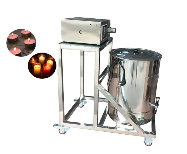 Desktop Semi Auto Machine/ Paraffin/soy/bee/hair/polish Wax Pouring And Filling Equipment/ Candle Making Machine