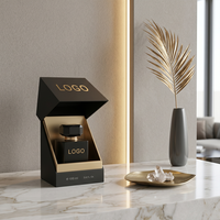 Boîte cadeau inclinée de luxe personnalisée avec insert de précision pour emballages de parfums et cosmétiques haut de gamme