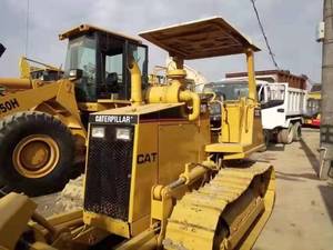 รถดันดินมือสอง CAT D3 รถแทรกเตอร์ขนาดเล็ก รถบูลโดเซอร์ CAT D6g D6d รถบูลโดเซอร์แบบตีนตะขาบ รถบูลโดเซอร์มือสอง Caterpillar D6 D7 D3 D4 D5 - Product Image 6