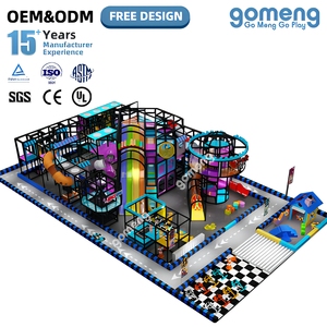 Parque de Atracciones de Lujo con Gran Gimnasio Interactivo, Castillo de Escalada de Gran Capacidad, Laberintos y Equipamiento para Parques Infantiles Interiores - Product Image 1